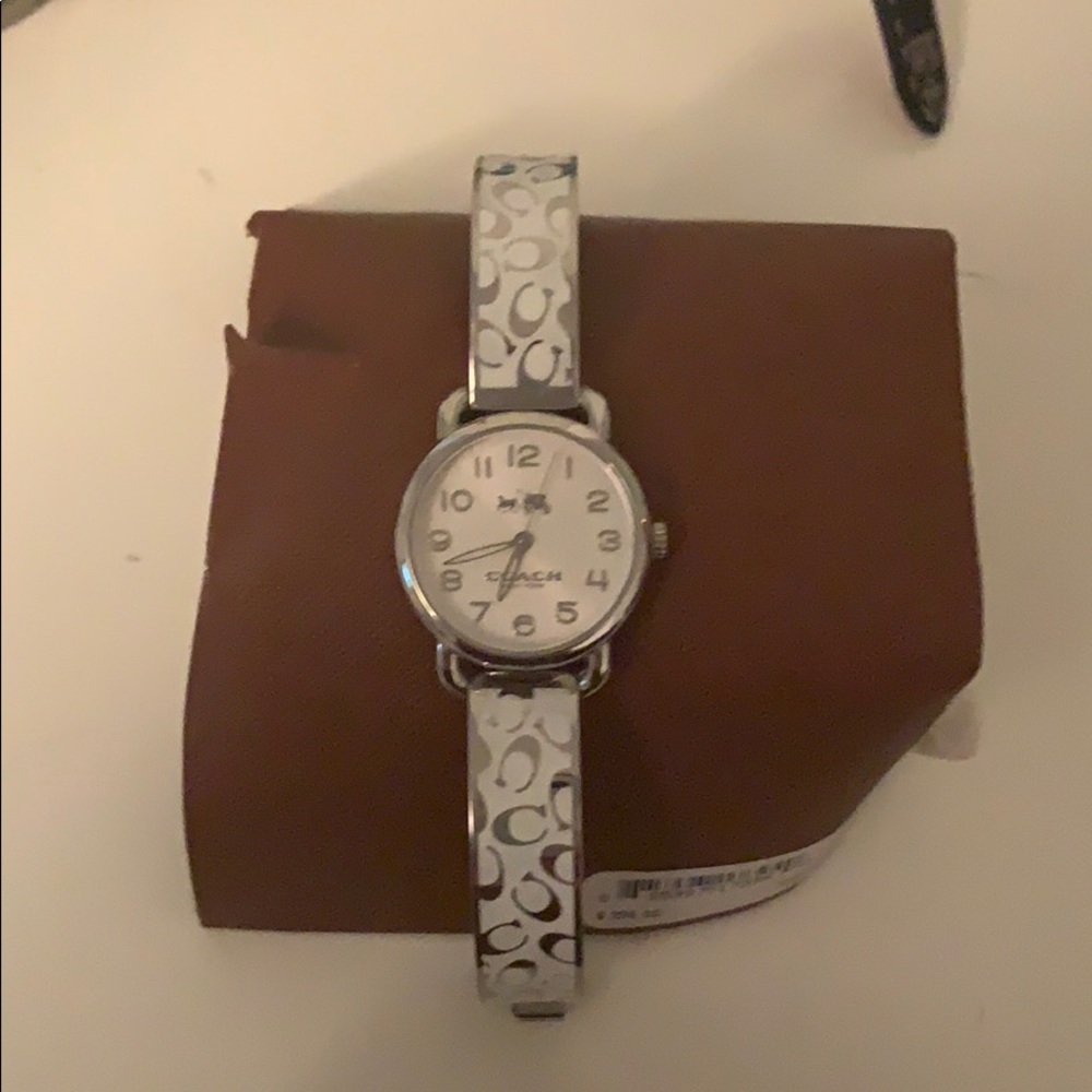 Coach bangle watch